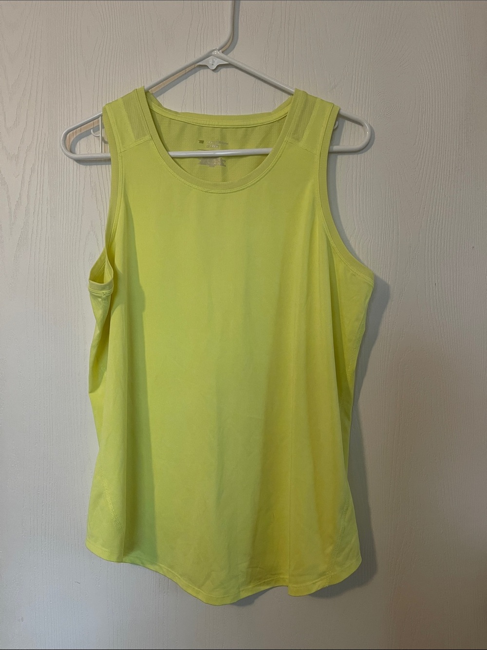 Women’s Neon Yellow Performance Tank Top